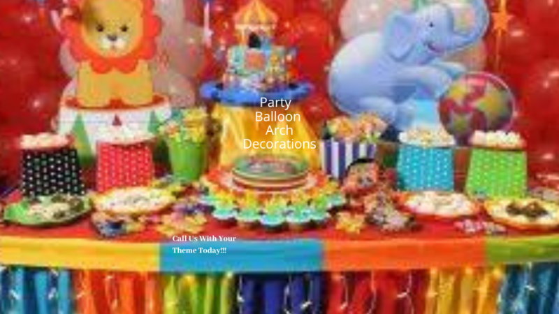 Party Balloon Decoration