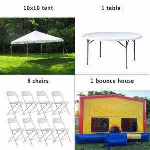party rentals Miami party package for children's birthday party
