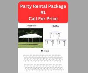 party rental package 1